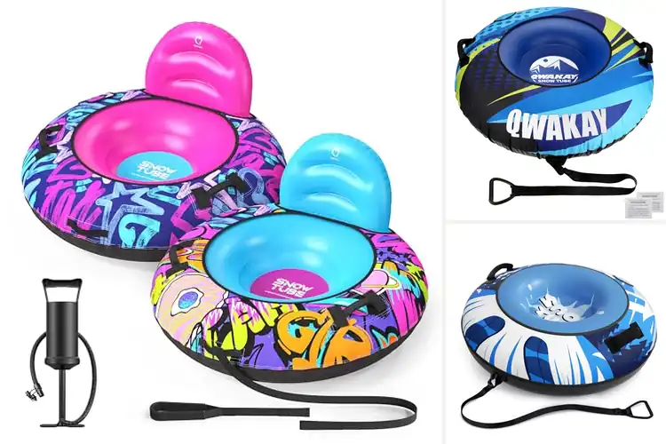 Detailed view of Best 500 Lbs Snow Tube: Ultimate Winter Thrills