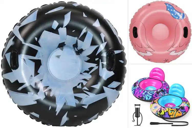 Detailed view of Best Anti Slip Snow Sled Tubes
