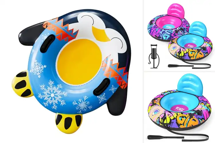Detailed view of Best Anti Slip Snow Tubes For Icy Hills