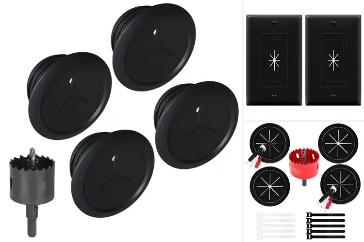 Detailed view of Best Black Wall Grommet: Top Picks for a Clutter-Free Space
