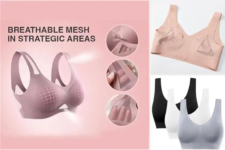 Detailed view of Best Breathable Comfort Bras