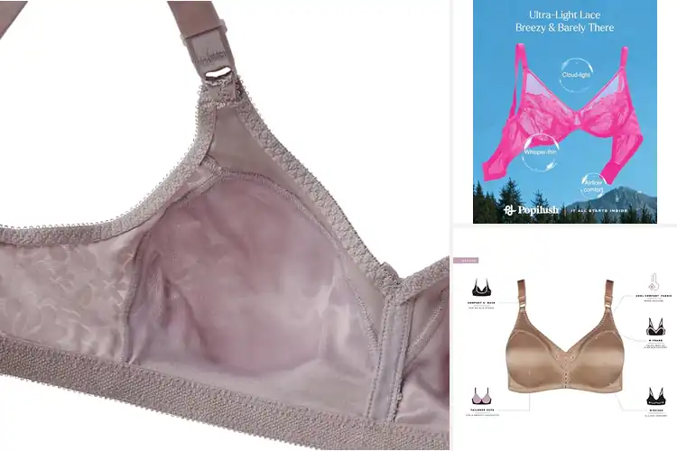 Detailed view of Best BuiltUp Support Bras