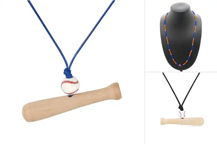 Detailed view of Best College Team Bead Necklaces