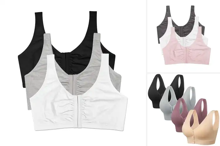 Detailed view of Best Comfortable Front Closure Bras For Women