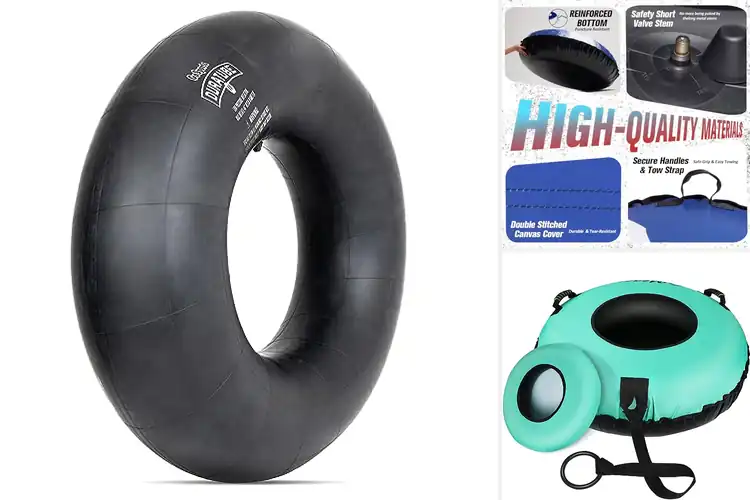 Detailed view of Best Commercial Grade Inflatable Snow Tubes