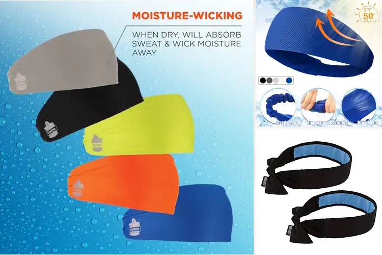 Detailed view of Best Cooling Sweatbands