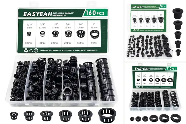 Detailed view of Best Easyeah Cable Grommet Install Kit