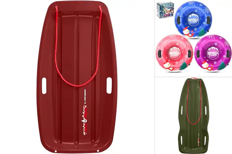 Detailed view of Best Family Sleds: Top 10 Picks for Unforgettable Winter Fun