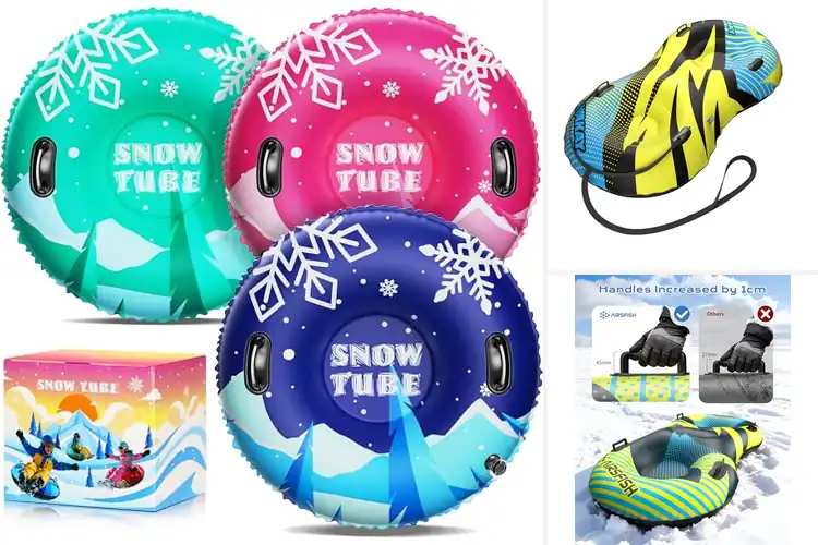 Detailed view of Best Family Snow Tubes