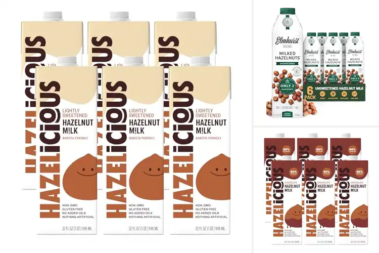 Detailed view of Best Hazelnut Flavored Milks