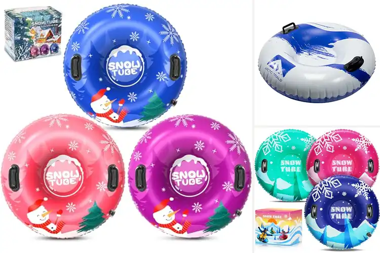 Detailed view of Best Inflatable Snow Sleds For Snow Tubing