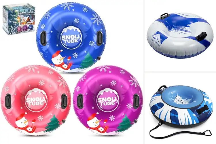 Detailed view of Best Inflatable Snow Tubes