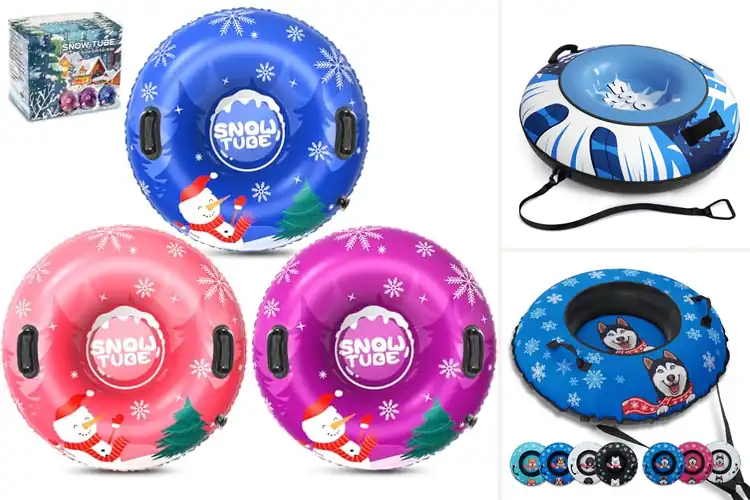Detailed view of Best Large Snow Tubes for Adults and Kids