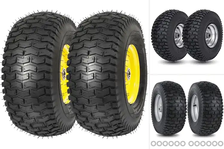 Detailed view of Best Lawn Mower Tires