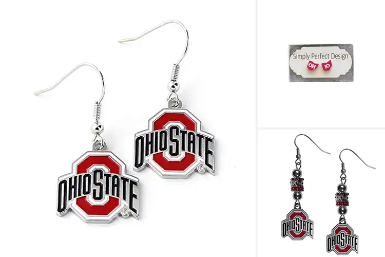 Detailed view of Best Ohio State Buckeyes Jewelry