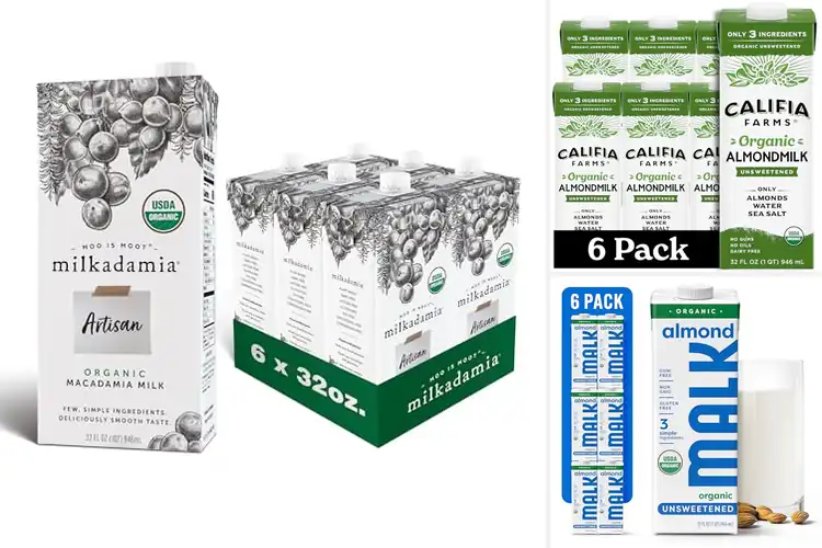 Detailed view of Best Organic Nut Milks: Top Picks for Taste & Health