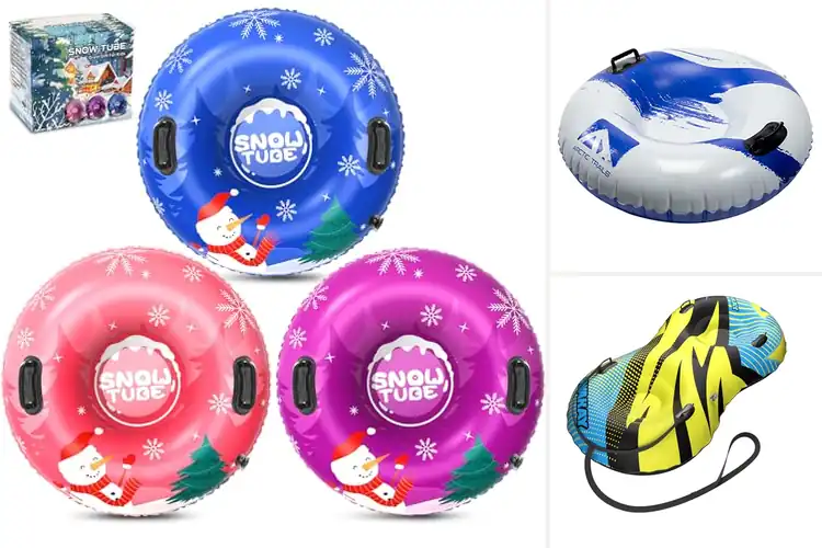 Detailed view of Best Portable Deflatable Snow Tubes For Travel