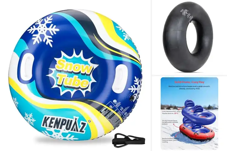 Detailed view of Best Quick Inflation Snow Tubes