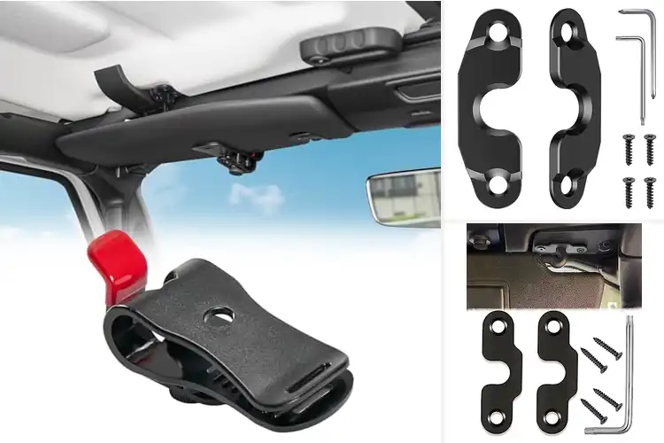 Detailed view of Best Quick Install Sun Visor Clip Repair