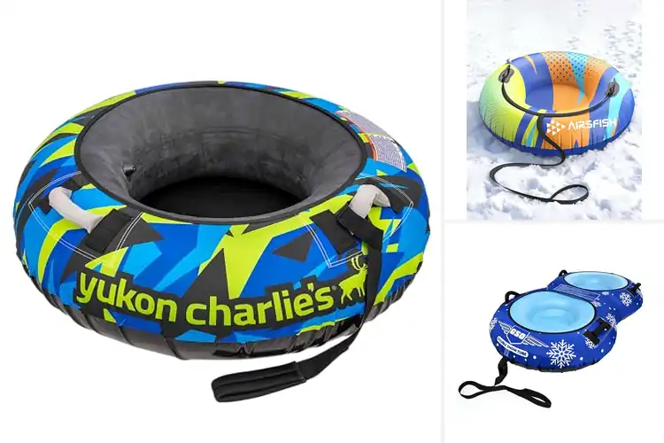 Detailed view of Best Reinforced PVC Snow Tube