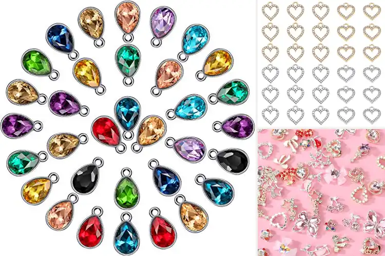 Detailed view of Best Rhinestone Charm Jewelry