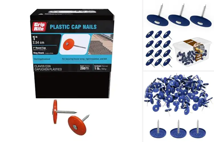 Detailed view of Best Roofing Felt Nails