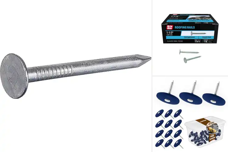 Detailed view of Best Roofing Nails