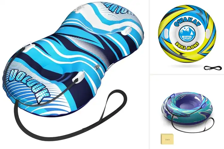Detailed view of Best Snow Tubes With Tow Ropes
