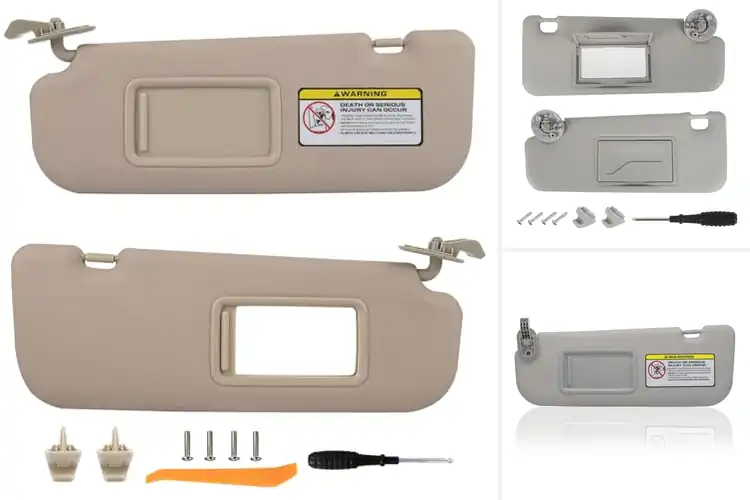 Detailed view of Best Sun Visor Replacements