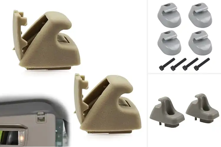 Detailed view of Best Truck Sun Visor Clips