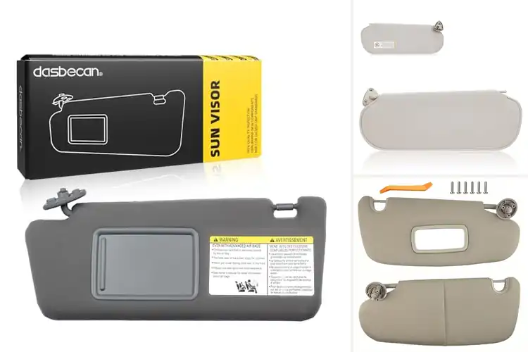 Detailed view of Best Truck Sun Visor Replacements