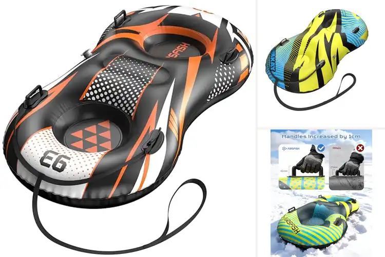 Detailed view of Best Two Person Snow Tubes