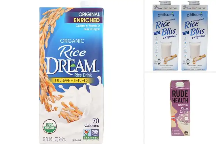Detailed view of Best Unsweetened Rice Milks: Top Dairy-Free Picks for You