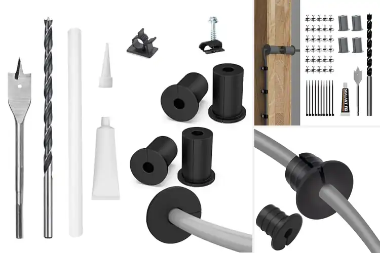 Detailed view of Best Wall Cable Routing Kit