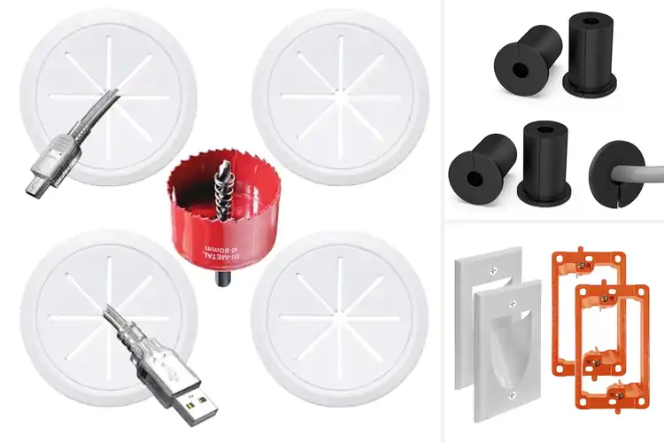 Detailed view of Best Wall Pass Through Kits: Hide Cables Fast
